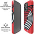 NBA Portland Trail Blazers Large Logo iPhone 16 Pro Magsafe Impact Case